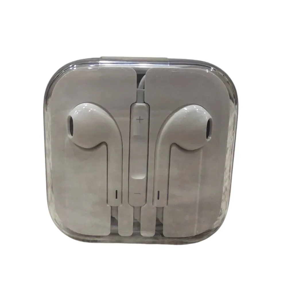 NEW Sealed Authentic Apple EarPods 3.5mm Wired Headphones Case OEM iphone